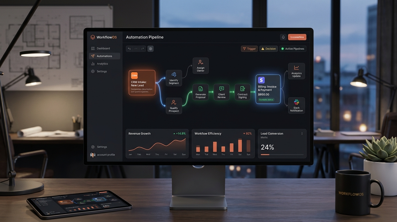 From Enquiry to Action SaaS Automation Flow